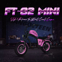 Mangosteen FT02 Mini Chopper Ebike 48V 22.5AH 250W 25km/H