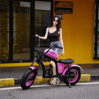 Mangosteen FT02 Mini Chopper Ebike 48V 22.5AH 250W 25km/H