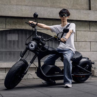 Mangosteen Electric Scooter Chopper Fat Tire Citycoco M1PS knight