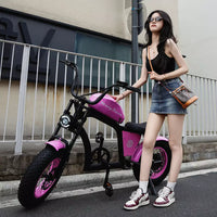 Mangosteen FT02 Mini Chopper Ebike 48V 22.5AH 250W 25km/H