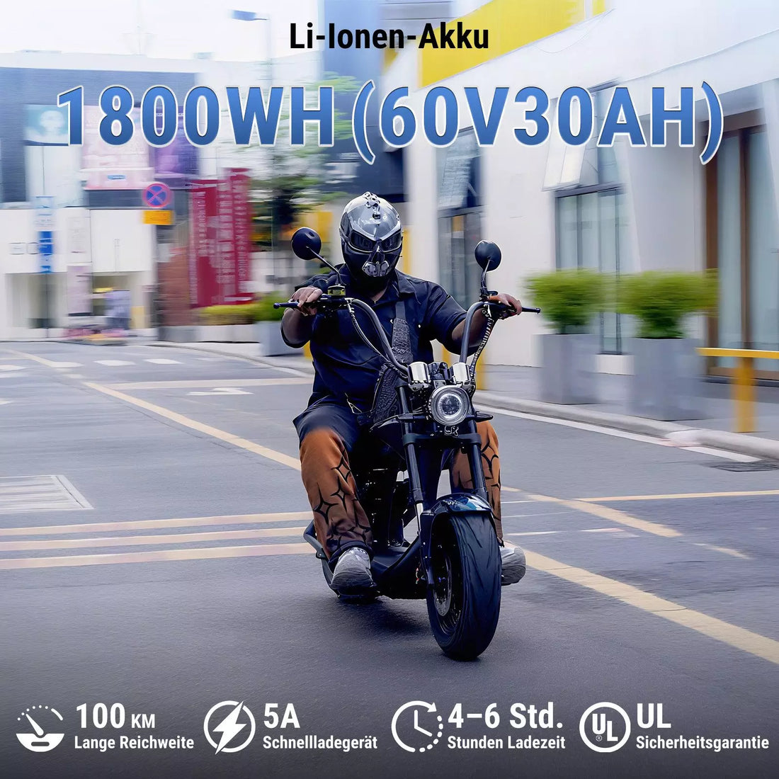 Mangosteen M1P Electric Scooter-Upgraded