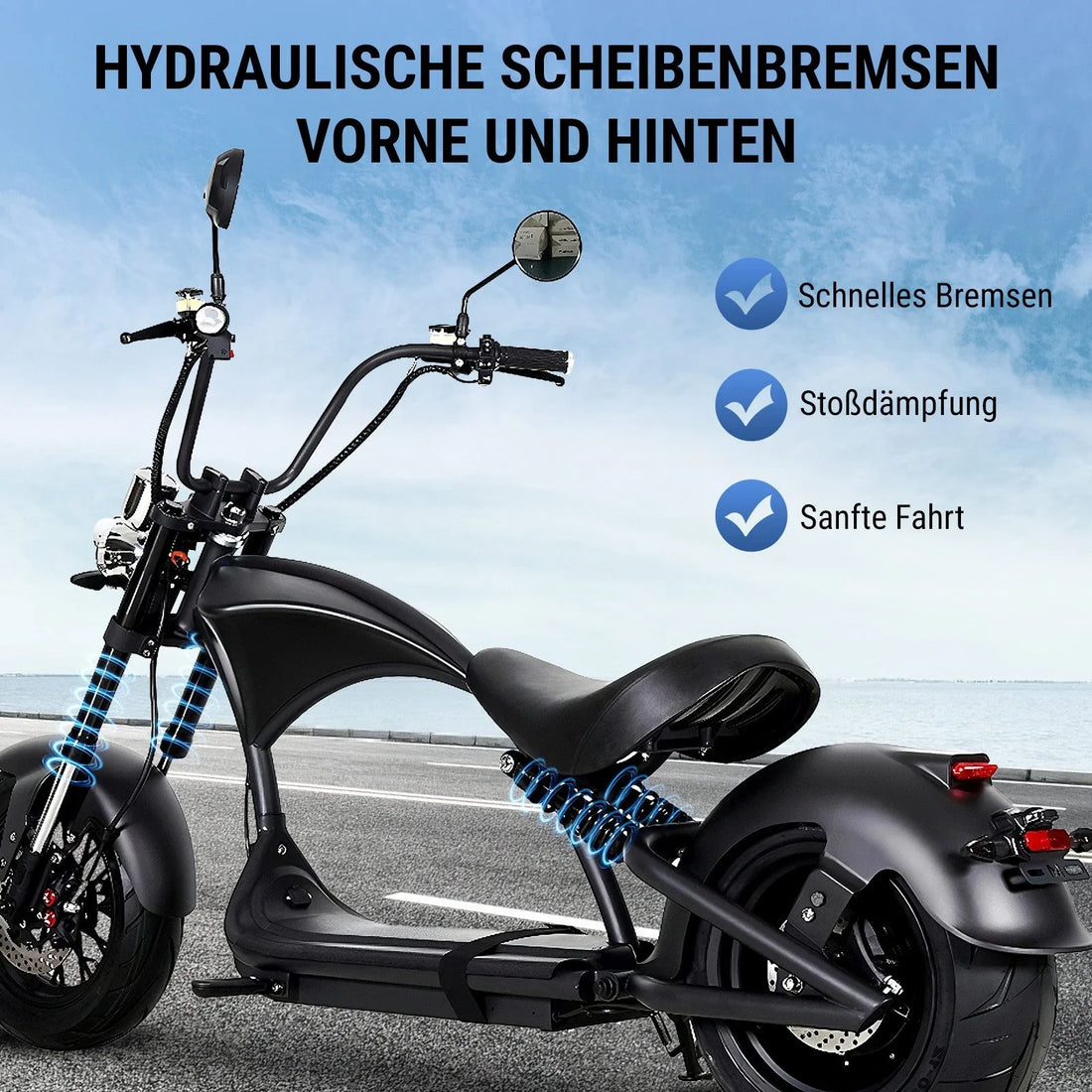 Mangosteen M1P Electric Scooter-Upgraded