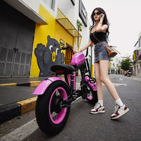 Mangosteen FT02 Mini Chopper Ebike 48V 22.5AH 250W 25km/H