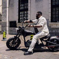 Mangosteen Electric Scooter Chopper Fat Tire Citycoco M1PS knight