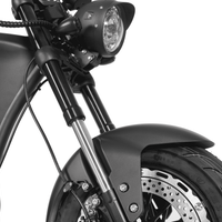 Mangosteen Electric Scooter Chopper Fat Tire Citycoco M1PS knight