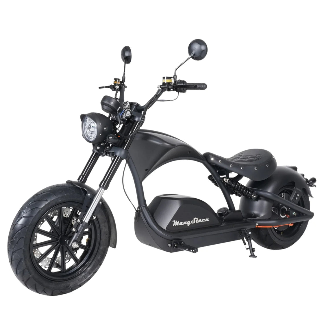 Mangosteen Electric Scooter Chopper Fat Tire Citycoco M1PS knight